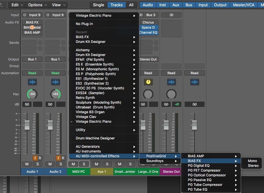 logic pro midi controller