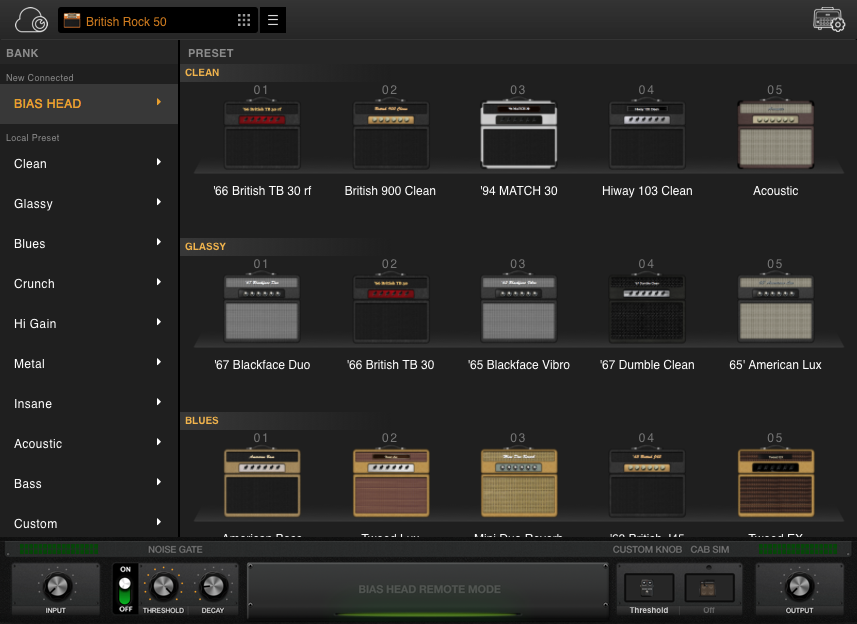 bias amp 2 amp list