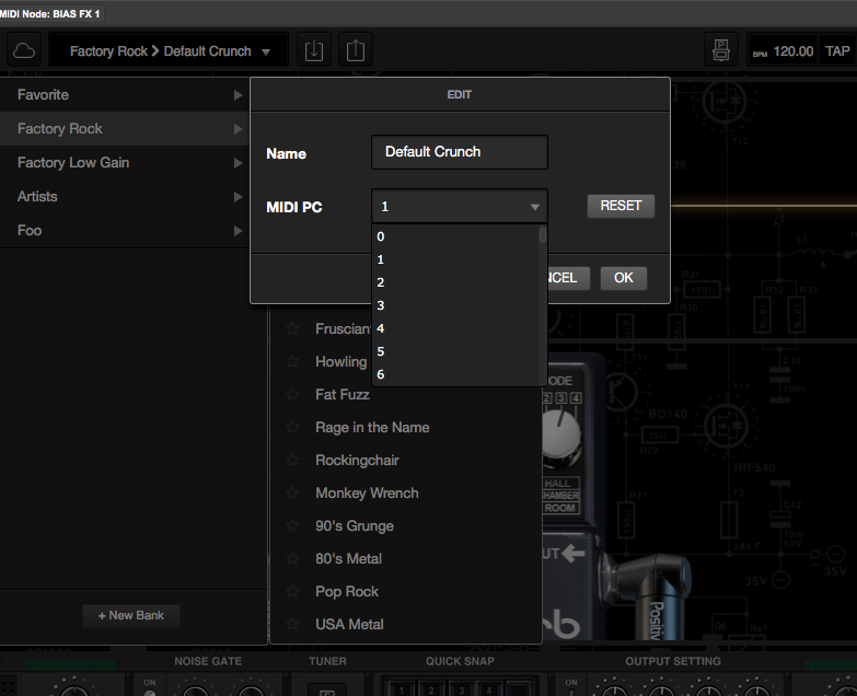 Setting plugin