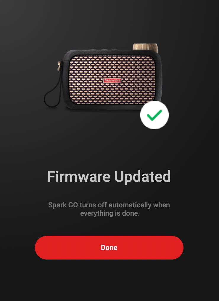 Spark GO Firmware Update – Help Center