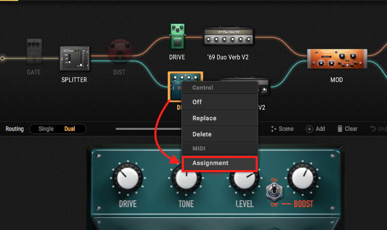 bias fx foot controller