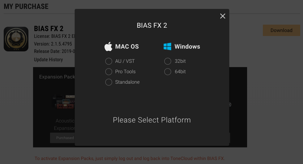 positive grid bias desktop standalone