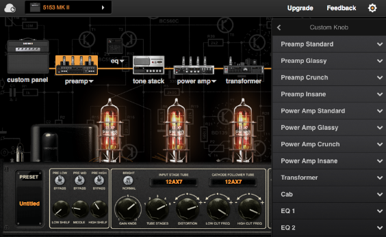 Parameter list desktop
