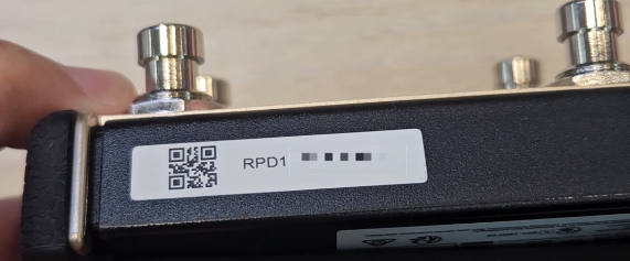 REACTOR Control serial number location