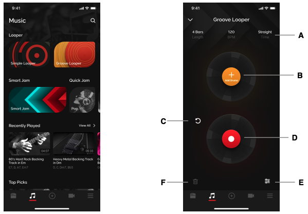 Groove Looper UI
