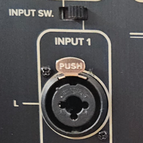Input 1 on Spark CAB with Input Switch