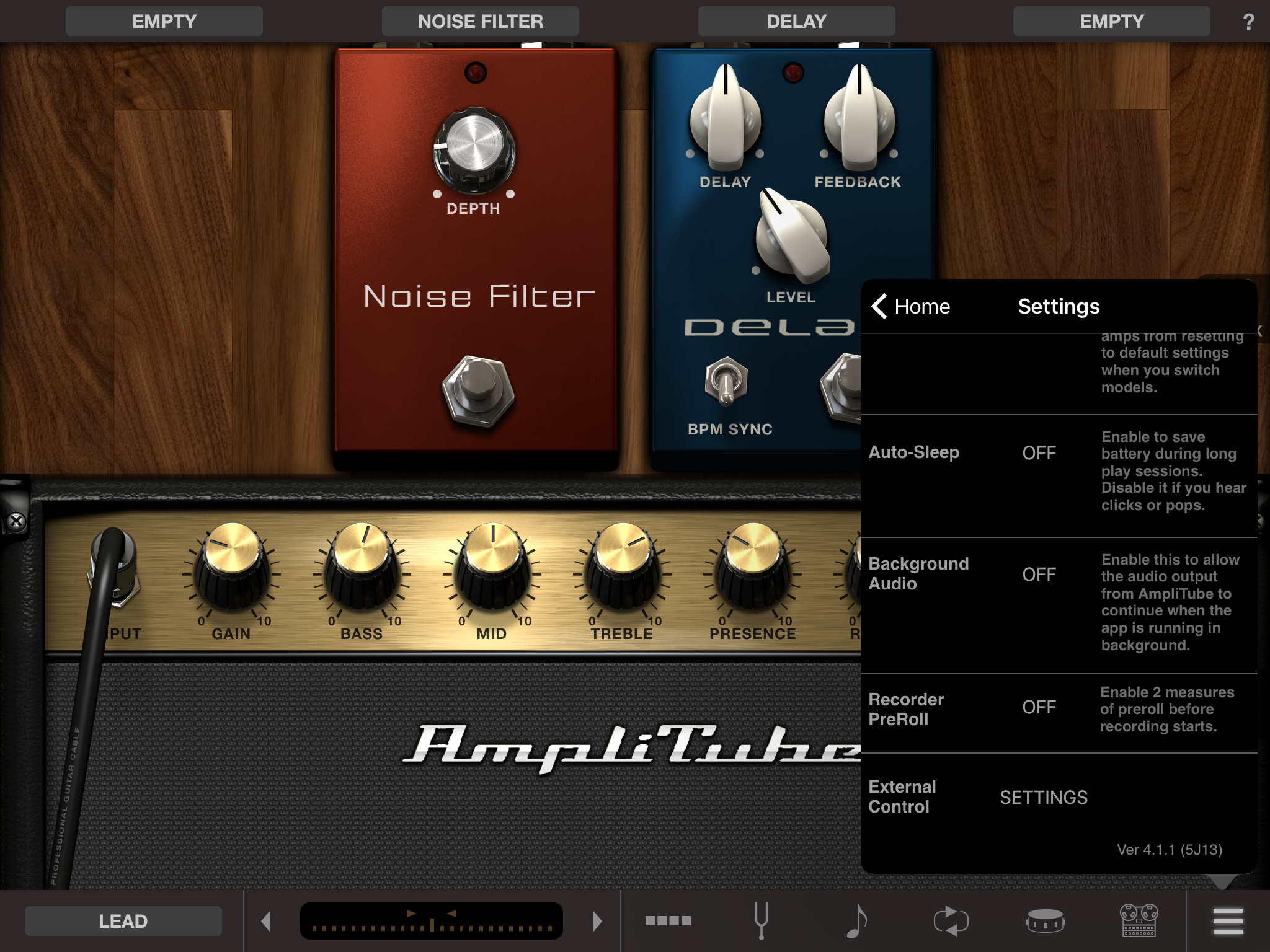 How To Control Amplitube With Bt 4 Pedal Help Center