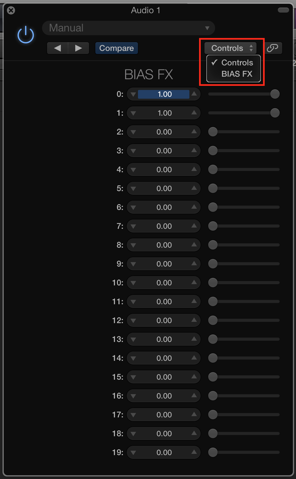 positive grid bias desktop controller